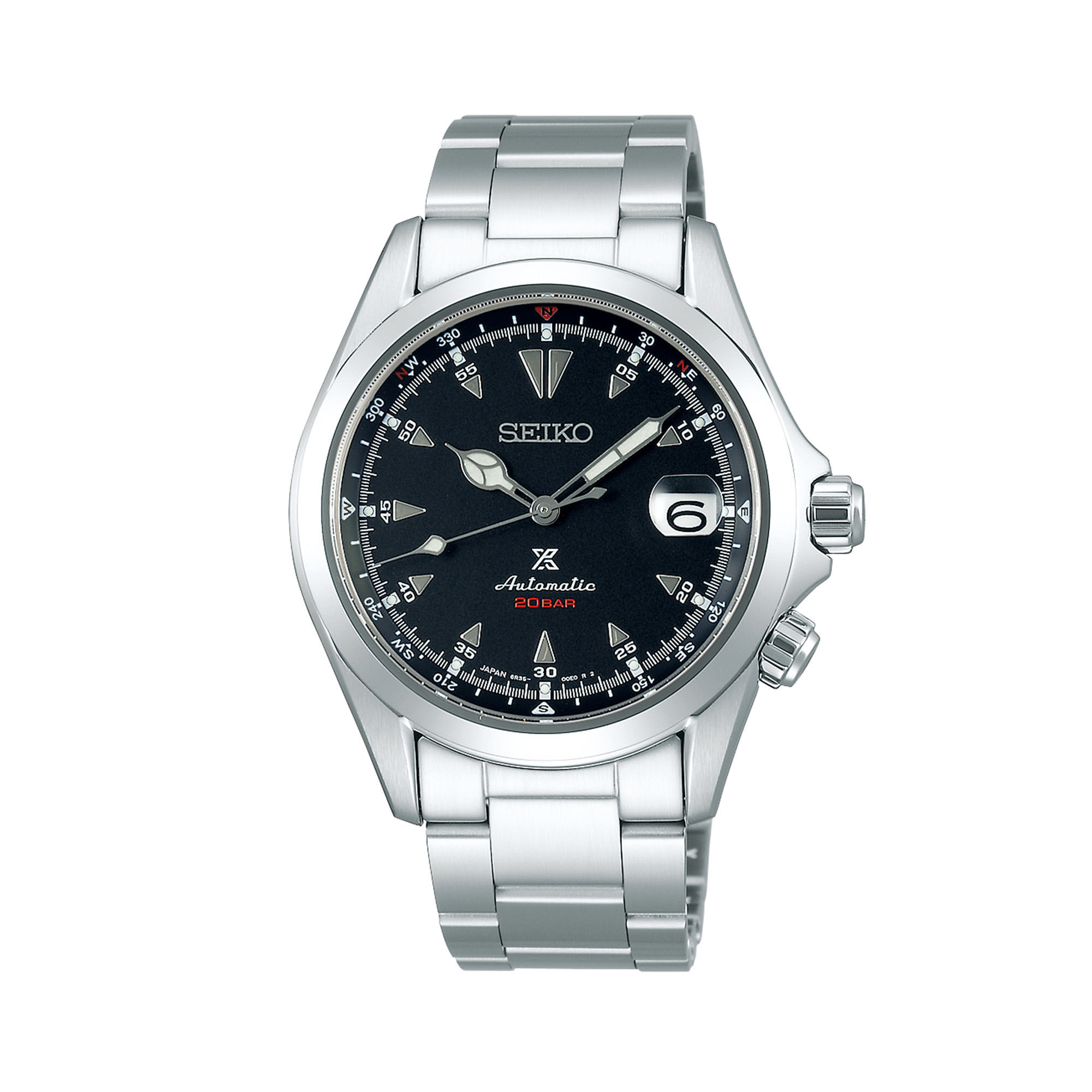 Seiko Prospex Land Alpinist Automatic 39 mm Stainless Steel